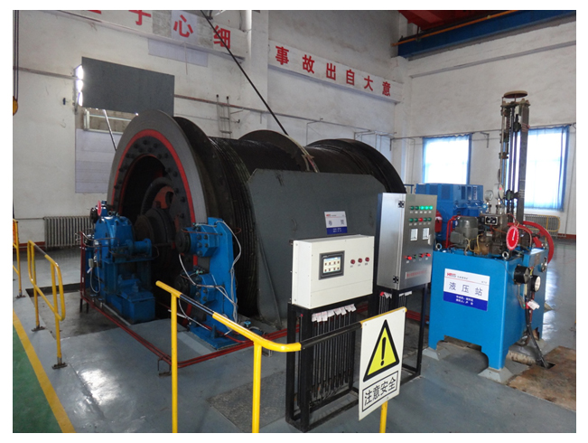 內蒙古金石新地溝金礦主井800KW提升電控系統